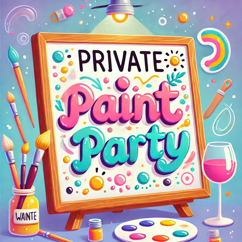 Private Paint Party for Carson Senior Center! October 7th